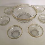 Vintage fruit salad service