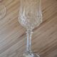 12 large glasses 21 cl "Lonchamp" Cristal d'Arques Vintage