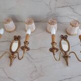Paire d'appliques Lucien Gau
