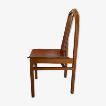Chaise vintage Baumann en hêtre