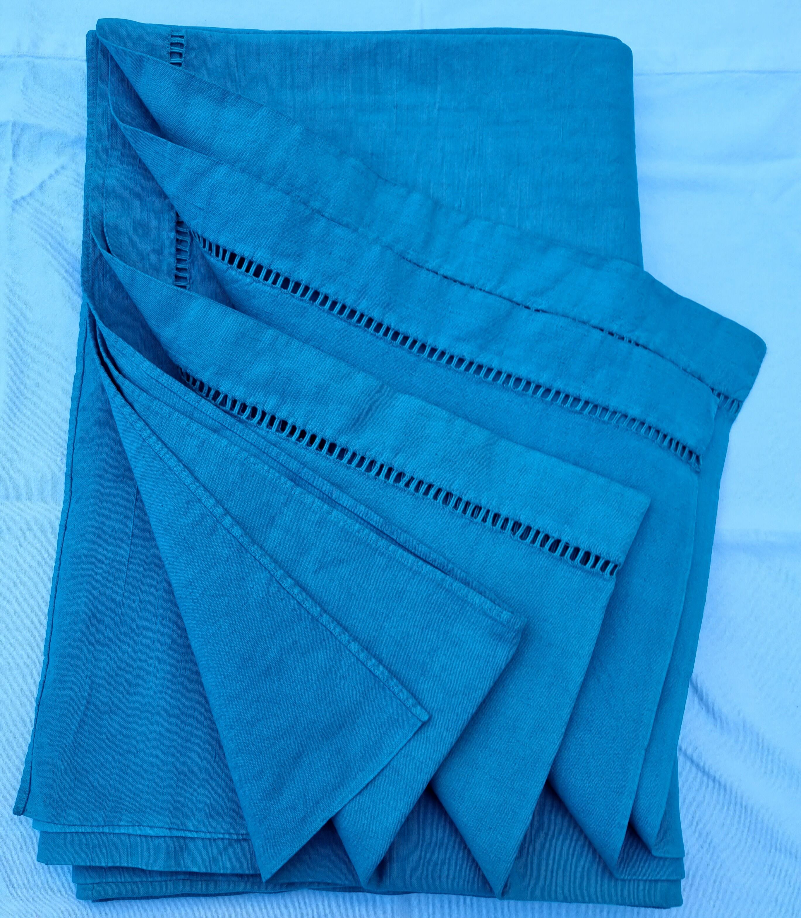 Drap ancien menthe à l'eau