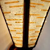 Pair of Copper and Murano Glass Appliques / Wall Lights, Italy