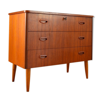 Commode scandinave teck 1960 vintage