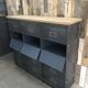 Ronéo industrial flap cabinet 15 flaps