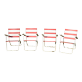 4 Rénolux garden chairs