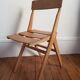 Chaise enfant vintage en bois