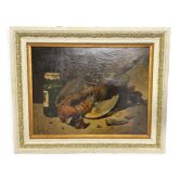 Painting still life Pheasant and Sparrow - Le ROUX