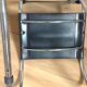 Mies Van Rohe chrome and leather chair