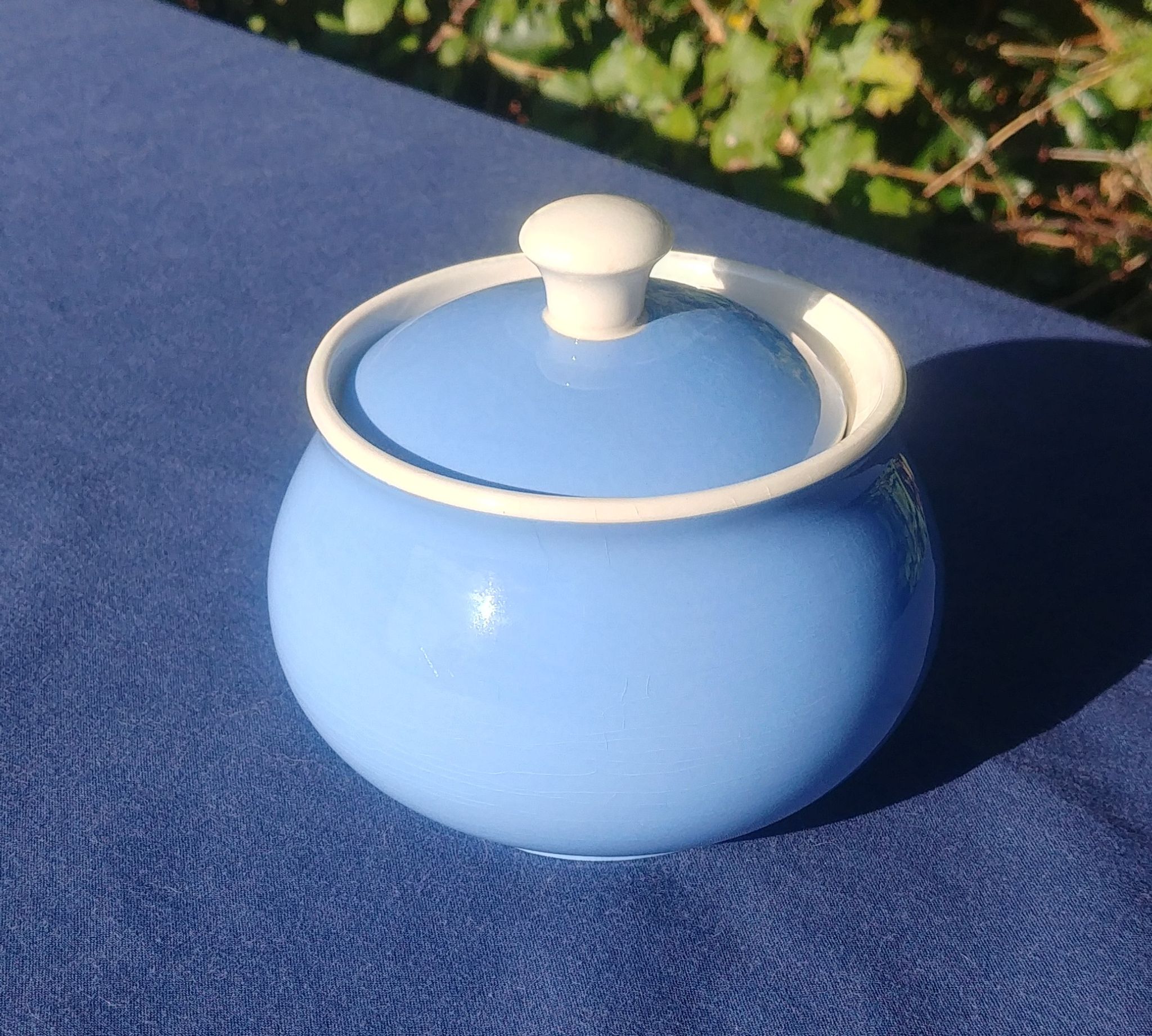Sweeten Villeroy & Boch Mettlach Vintage soft blue color 50s/60s