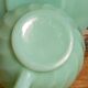 Six opaline cups
