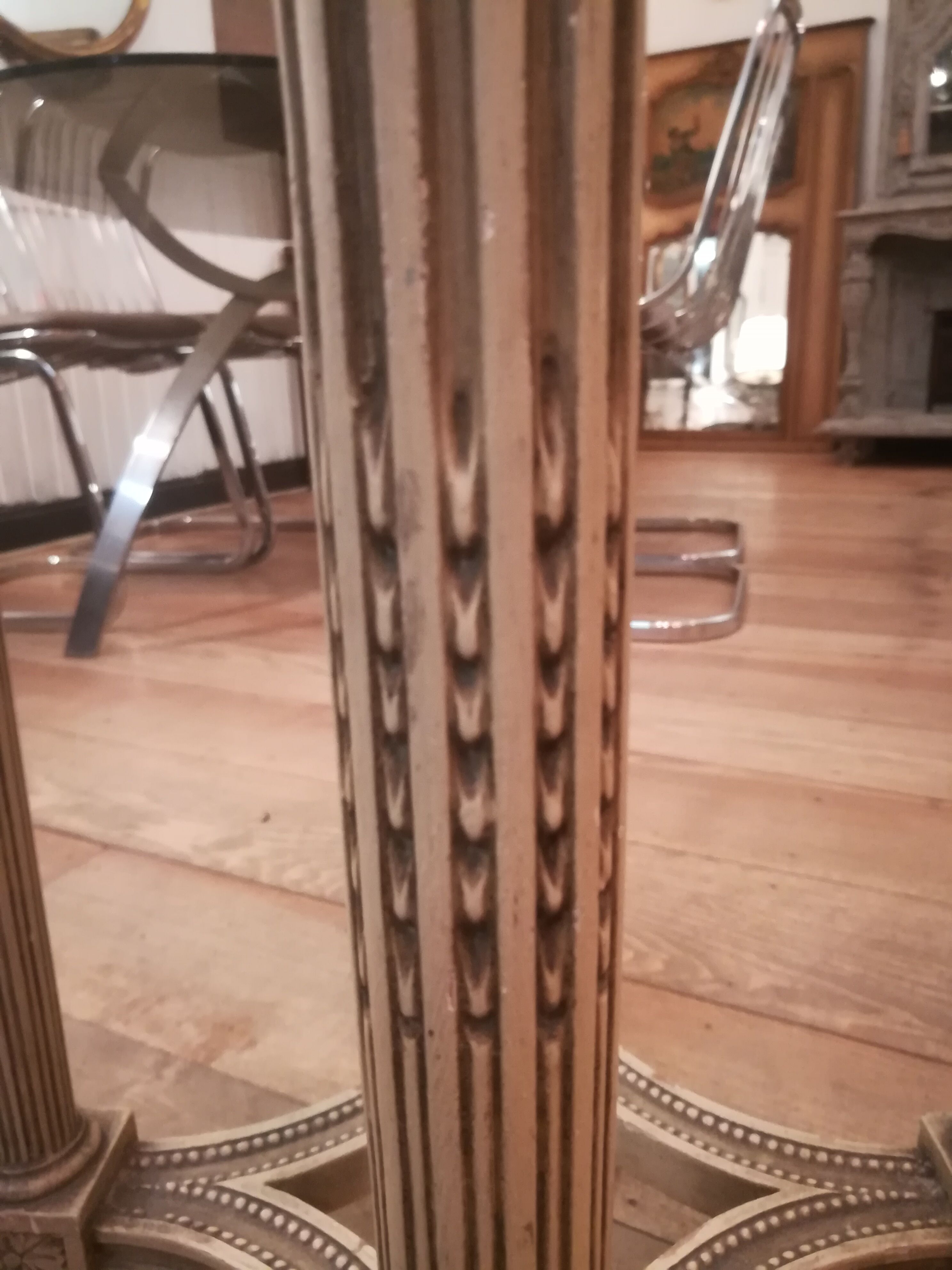 Sellette style Louis XVI patinée
