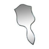 Beveled hand mirror