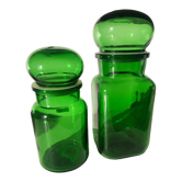 Pots d'apothicaire vert