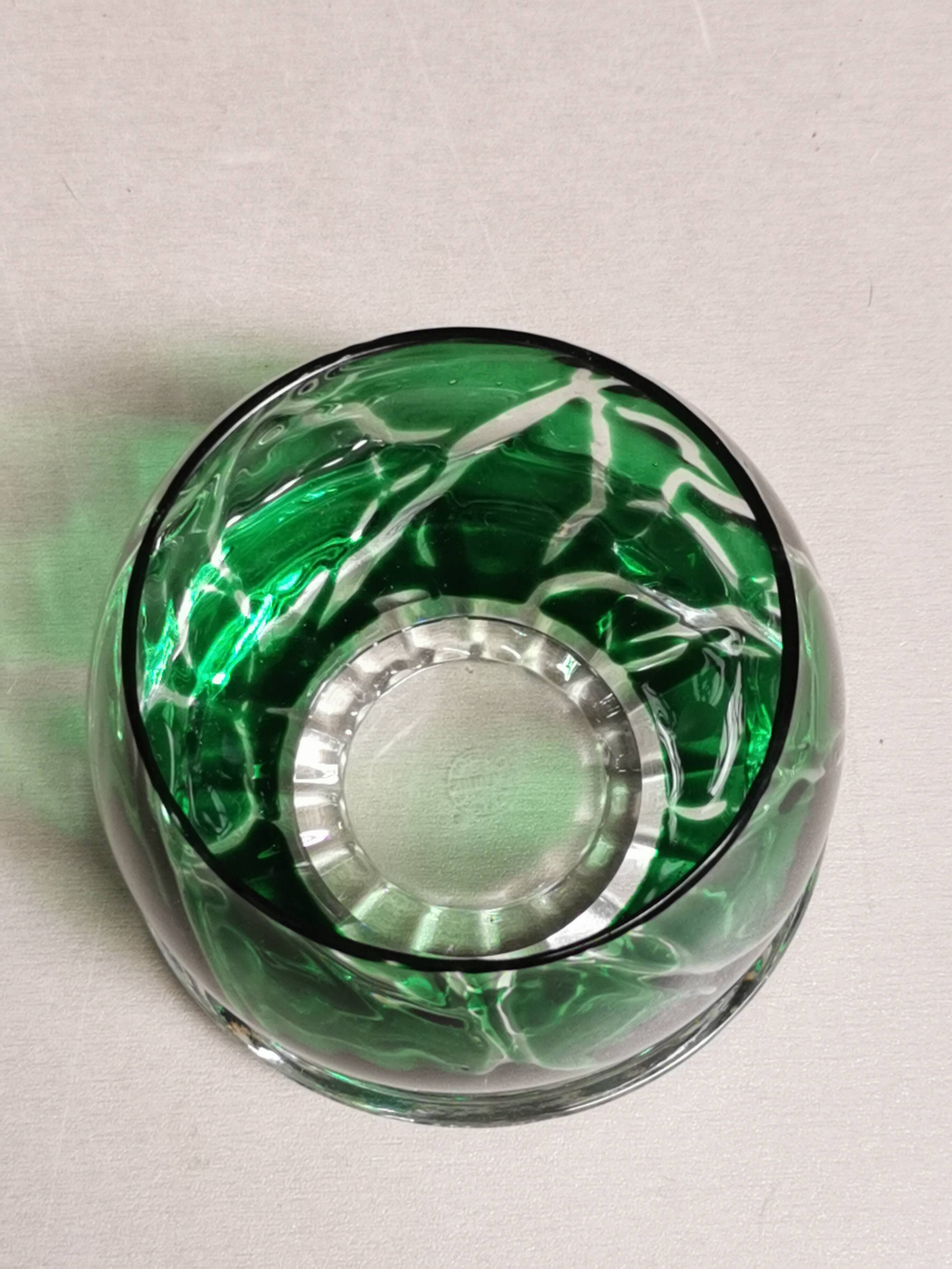 Crystal tealight holder from St. Louis