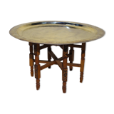 Coffee table in round top