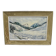 Oil on canvas, mountain landscape of Courchevel, signed