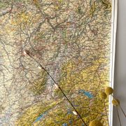 Large map of France 1981