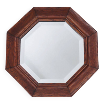 Antique Art Deco wall mirror