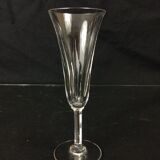 Set of 6 crystal champagne flutes Saint Louis