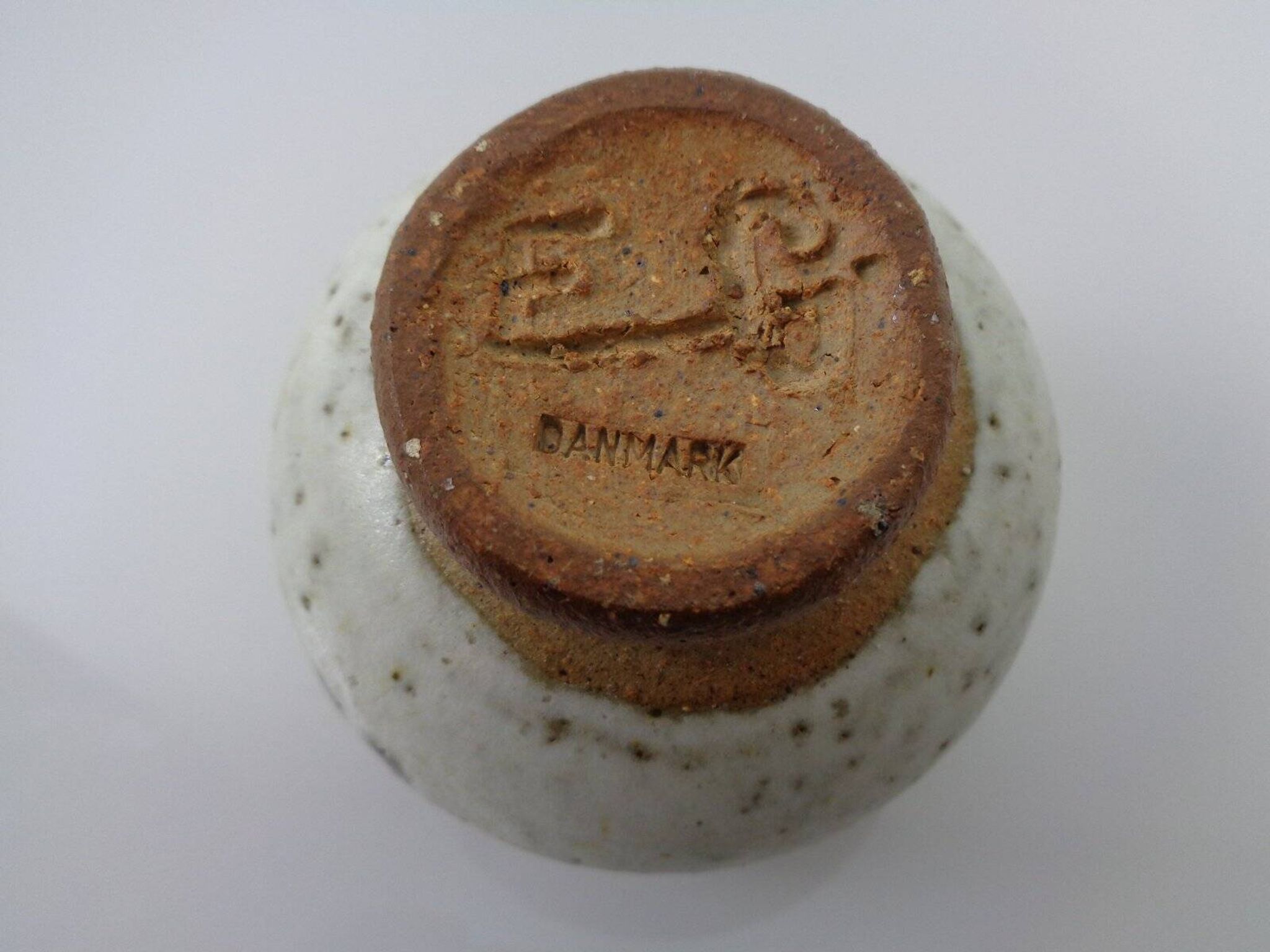 Small Danish studio ceramic vase, 1960s