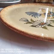 Biot ceramic - plate signed l'aiguiere - L. Gruson - hand painted - 25cm