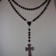 large wooden rosary
