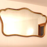 Gilded mirror XXL style Rocaille Louis XV