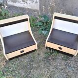 Vintage bedside tables