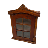 Solid wood wall display case