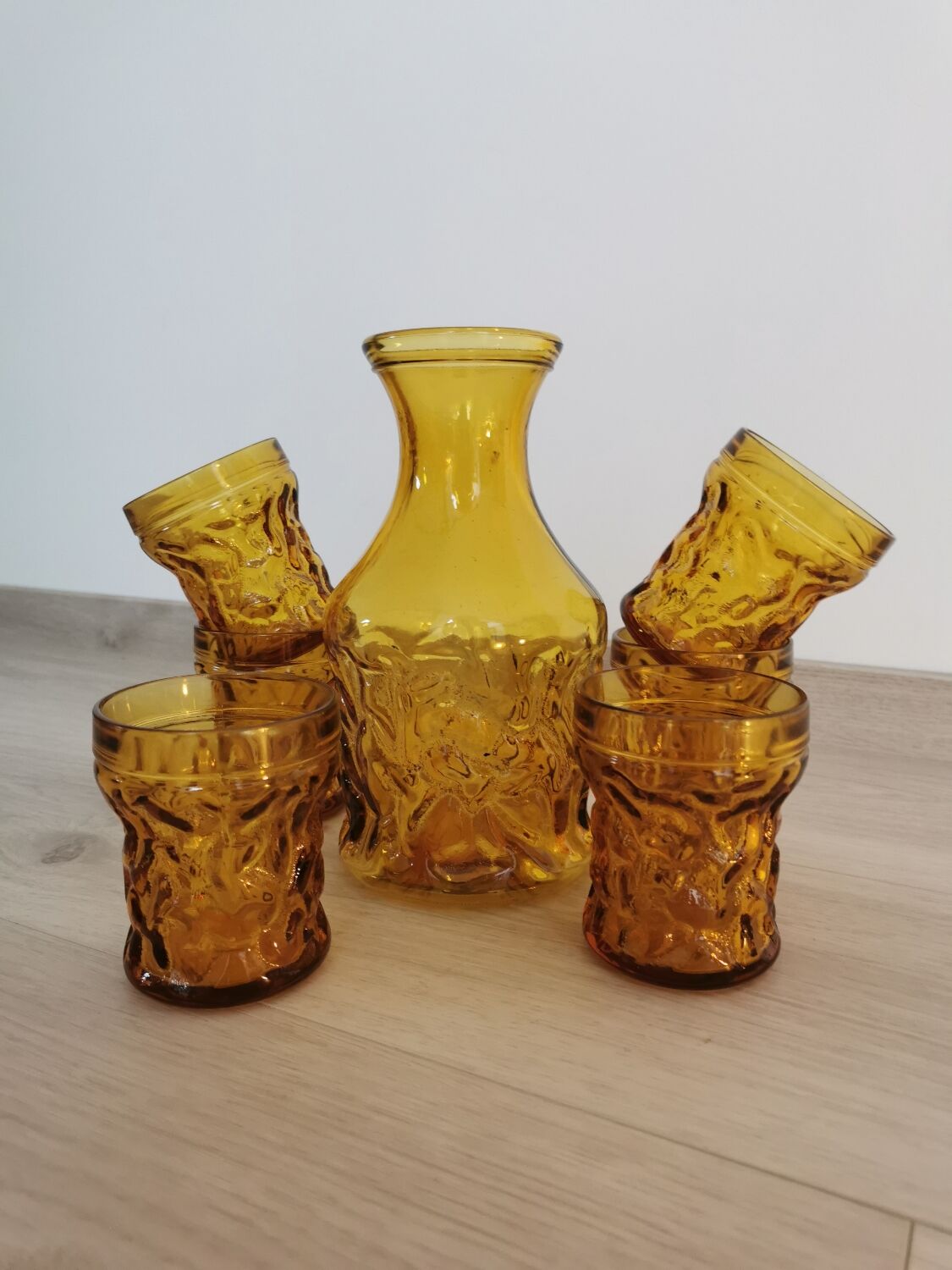 Vintage pitcher and glasses service
