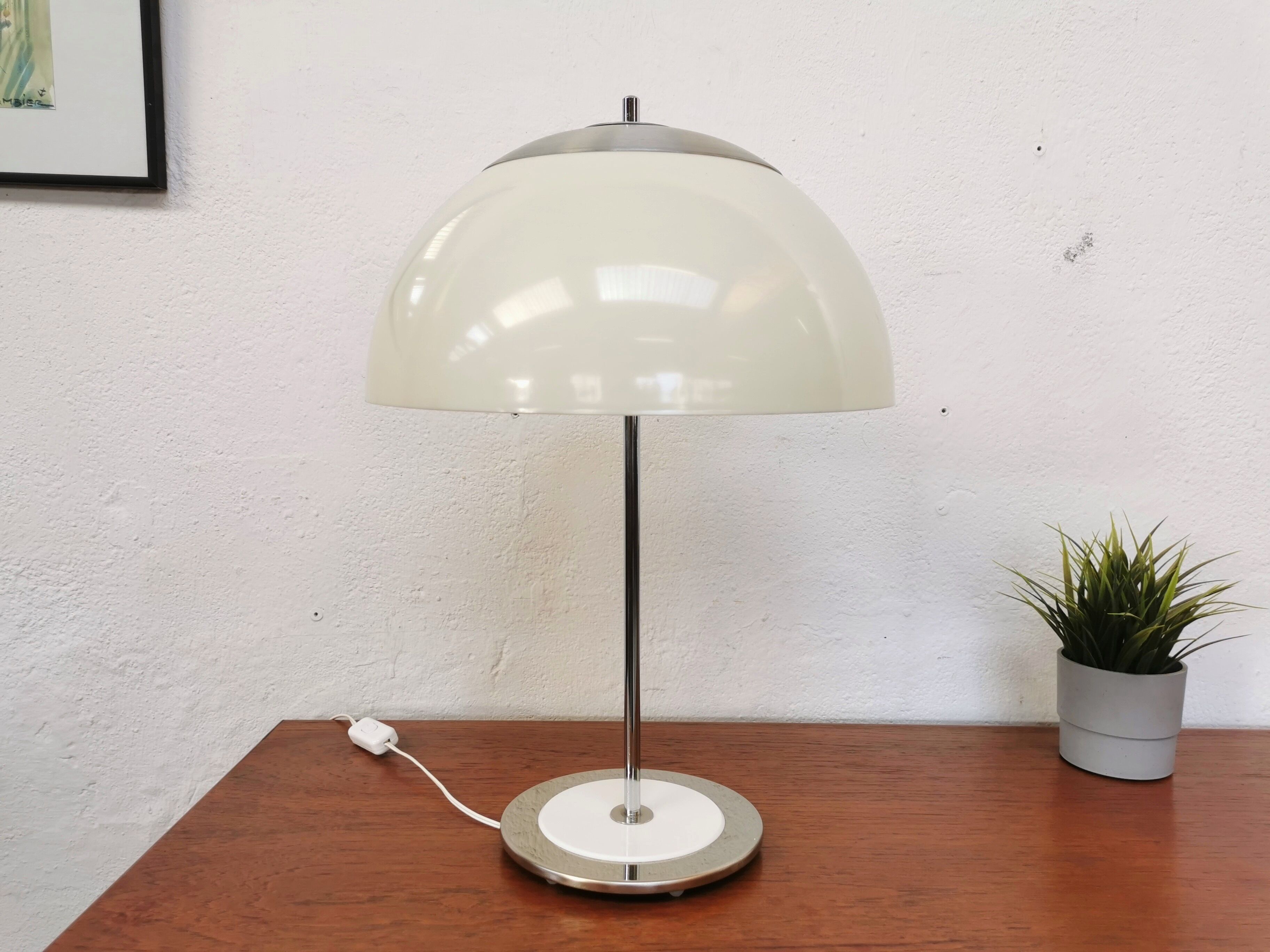 Mushroom lamp Unilux vintage design