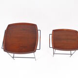Pair of minimalist Scandinavian coffee table Ary Nybro