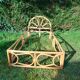 Single rattan bed