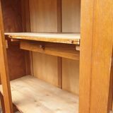 Library Art Deco cabinet curved lines L155