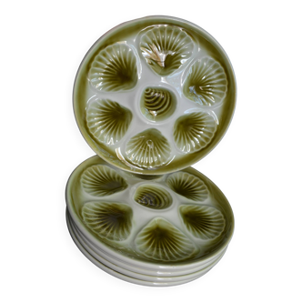 6 Moulin des loups oyster plates