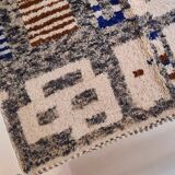 Tapis berbère bohemian en laine fait main 250 X 150 CM