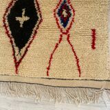 Handmade moroccan berber carpet 260 x 150 cm