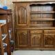 4-door walnut dresser