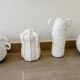 Lot de 4 vases sculpturaux esprit minéral Boho