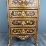 Louis XV marquetry secretary, Napoleon III period
