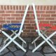 Vintage folding chairs