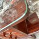 Art Deco mahogany sideboard, television unit.