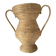 Straw amphora in Burgundy style 35 cm, French wickerwork.