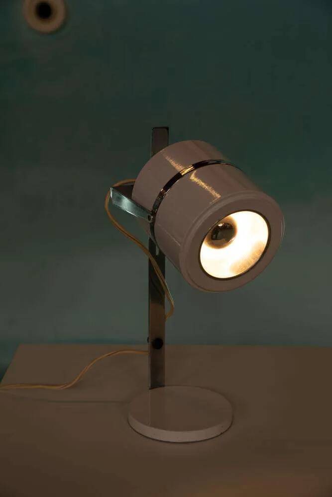 Lampe de bureau vintage minimaliste, spot de bureau années 70