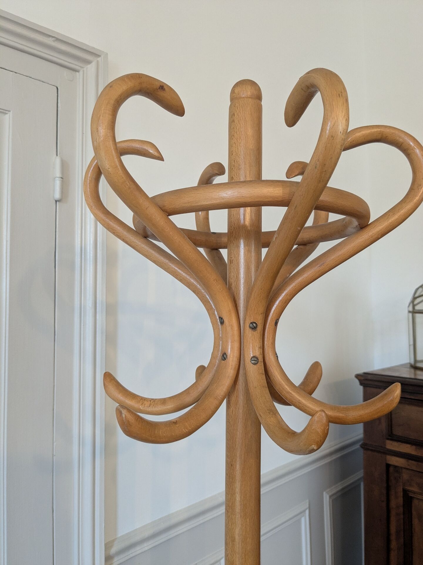 Parrot coat rack