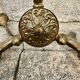 Antique Louis XV style chandelier in gilded bronze