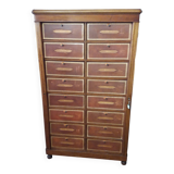 Louis Philippe walnut cardboard box