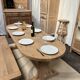 Table de monastère en chêne massif