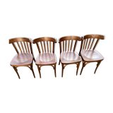 Set of 4 vintage bistro chairs
