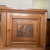 Solid cherry sideboard